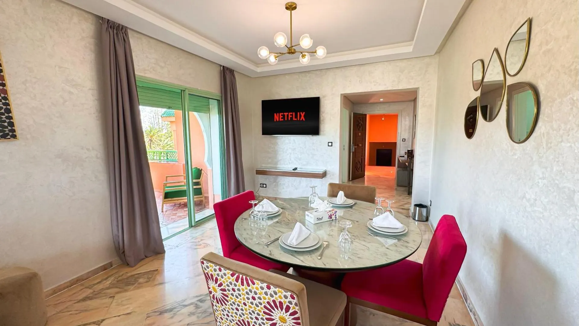 Deluxe Appartement In Resort Luxe & Tranquillite Marrakesh 0*,  Marokko